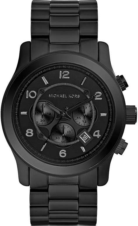 michael kors runway black watch